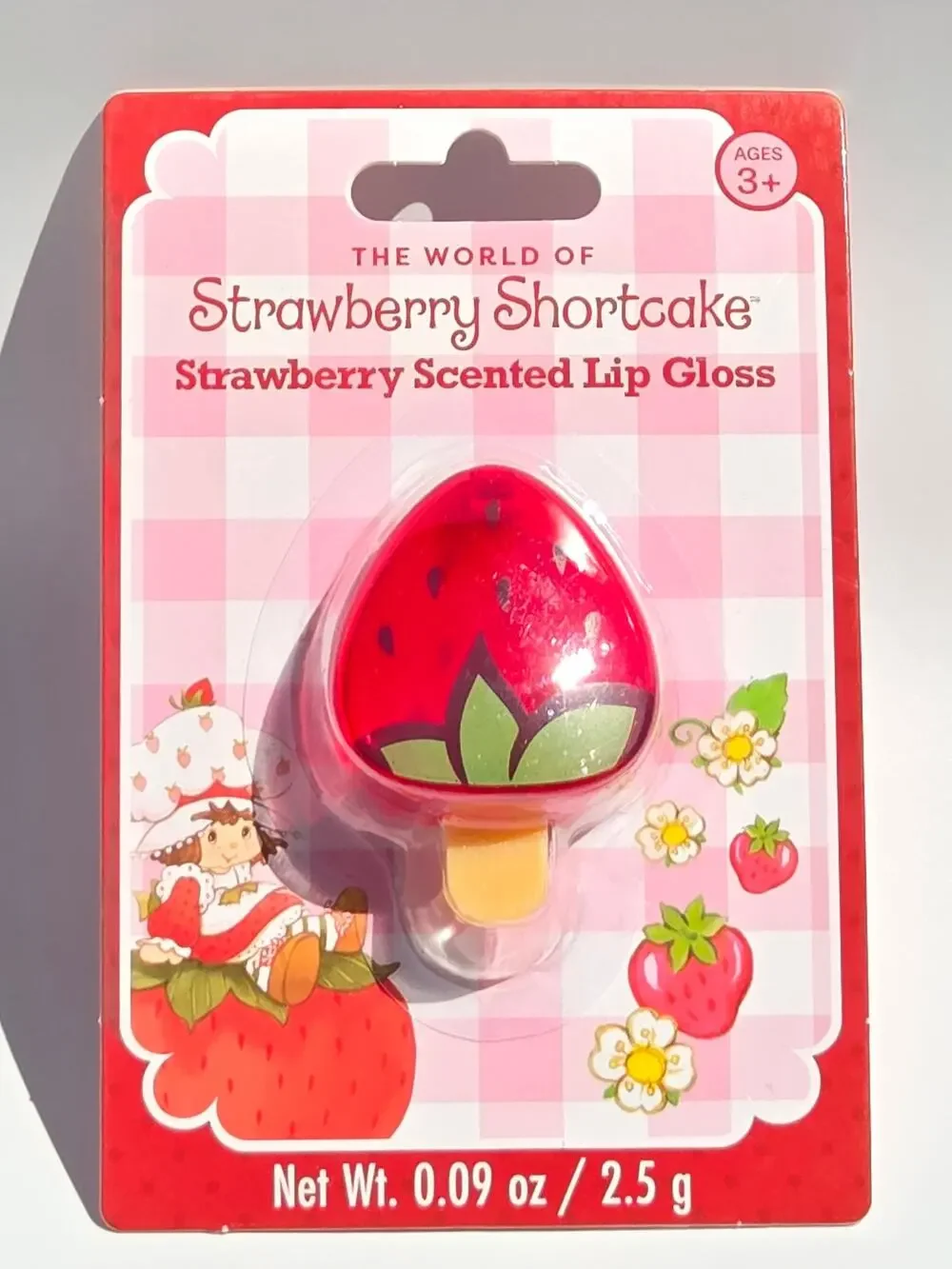 $3 Add-On When Bundled with $12+ Strawberry Shortcake Strawberry Lip Gloss